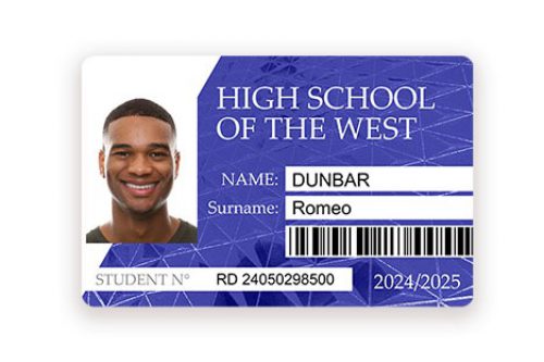 Student cards Badgy