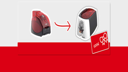 Switch to the Badgy200 printer
